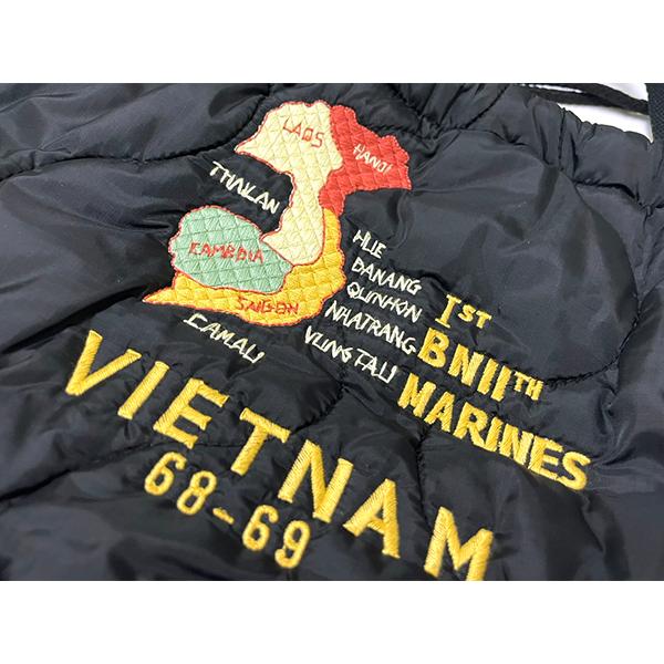 フェローズ Pherrow's スーベニアバッグ 25W-PSVB2 斜め掛け 2WAY 鞄 ベトナム ロゴ 中綿 キルティング アメカジ ショルダーストラップ メンズ 新作 2025年 | Pherrow's | 14