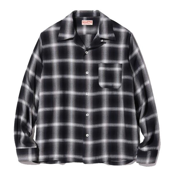 SUGAR CANE シュガーケーン オープンカラーシャツ SC29120 RAYON OMBRE