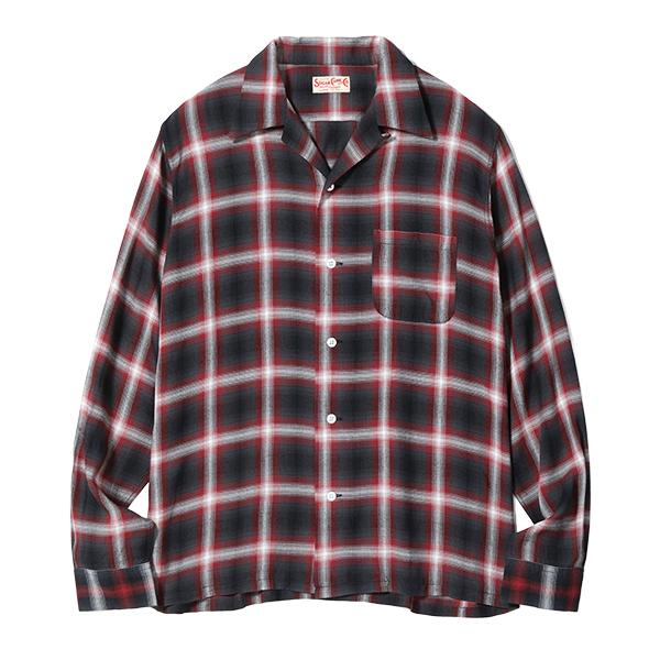 SUGAR CANE シュガーケーン オープンカラーシャツ SC29120 RAYON OMBRE