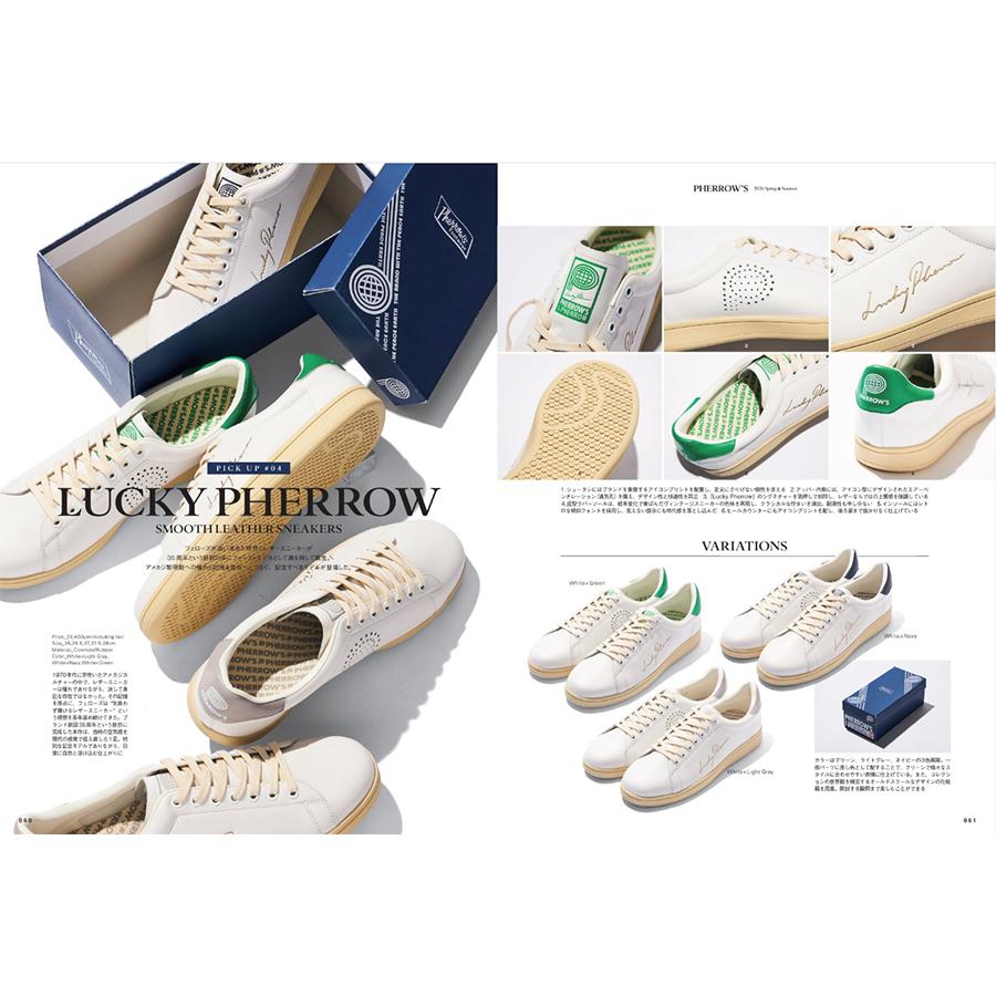 Pherrow's（フェローズ） レザー スニーカー 26S-LUCKY PHERROWS 靴