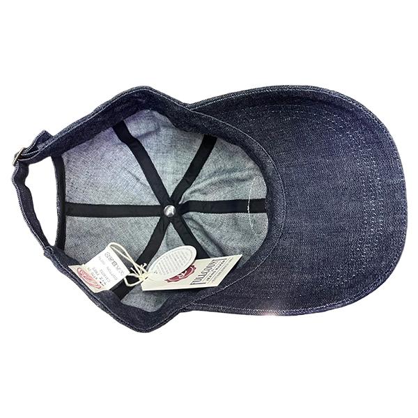 FULLCOUNT（フルカウント） キャップ 6770-26 Black FULL Denim Cap