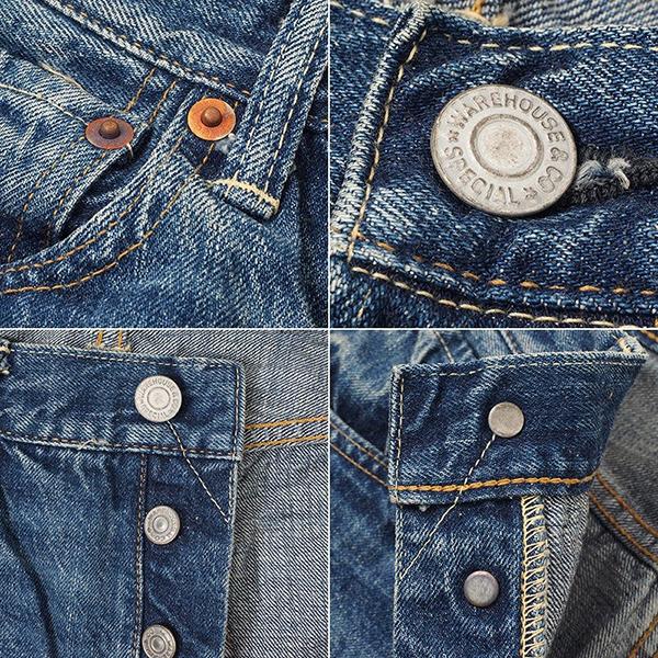 WAREHOUSE（ウエアハウス） ジーンズ 2ND-HAND 1101 USED WASH (中