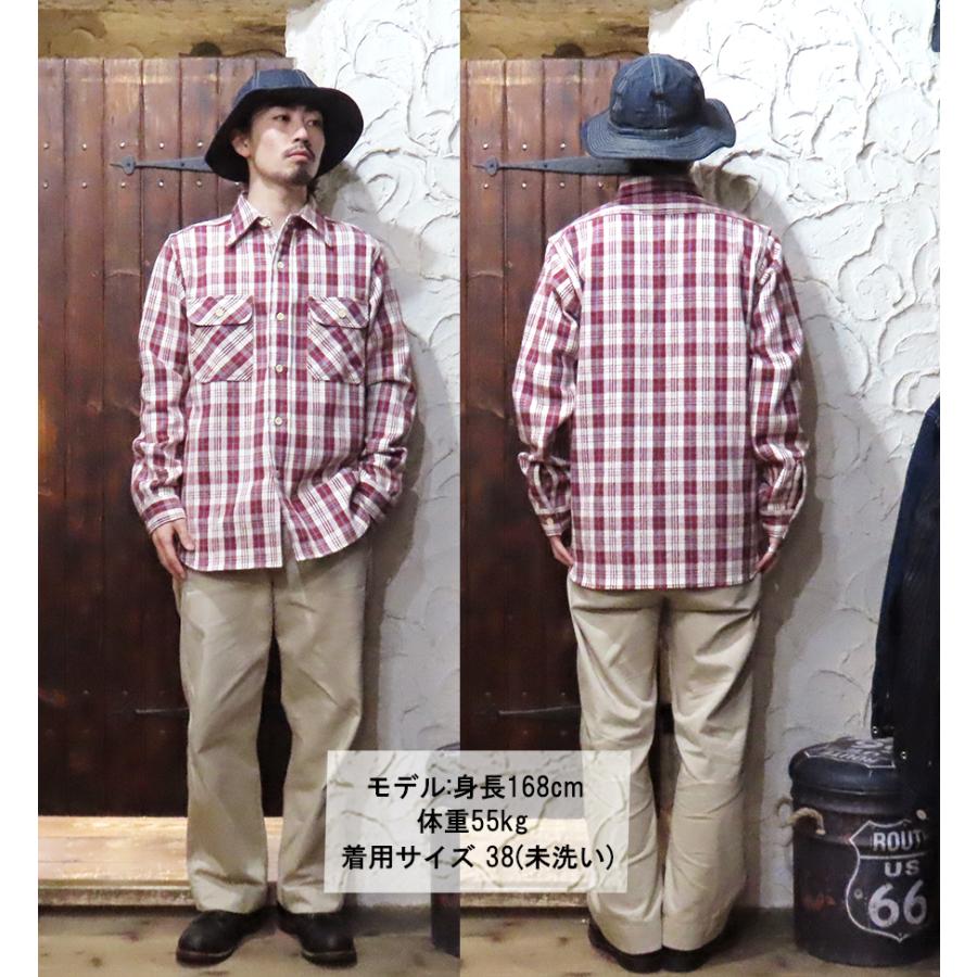 WAREHOUSE（ウエアハウス） ネルシャツ Lot 3104 FLANNEL SHIRTS E柄
