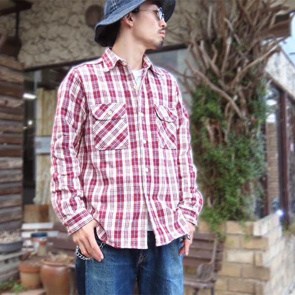 WAREHOUSE（ウエアハウス） ネルシャツ Lot 3104 FLANNEL SHIRTS E柄