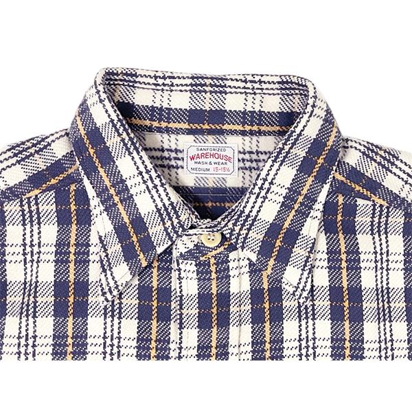 WAREHOUSE（ウエアハウス） ネルシャツ Lot 3104 FLANNEL SHIRTS E柄