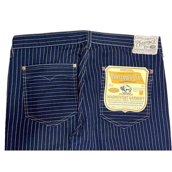 Pherrow's フェローズ ワークパンツ 333WP ウォバッシュ ストライプ