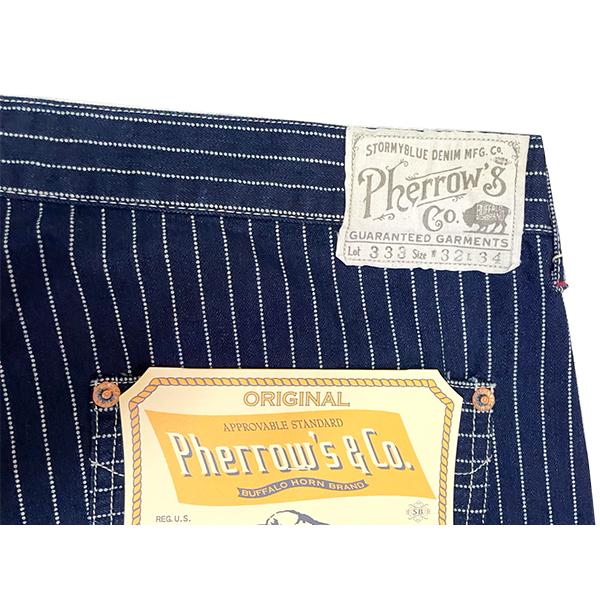 Pherrow's（フェローズ） ワークパンツ 333WP ウォバッシュ ストライプ