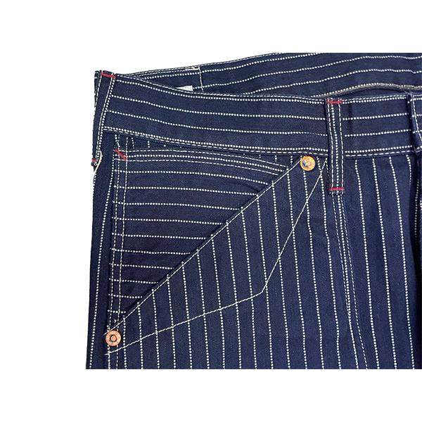 フェローズ Pherrow's ワークパンツ 333WP ウォバッシュ ストライプ インディゴ ドットストライプ ボトム ヴィンテージ 定番 ロングセラー アメカジ メンズ | Pherrow's | 09