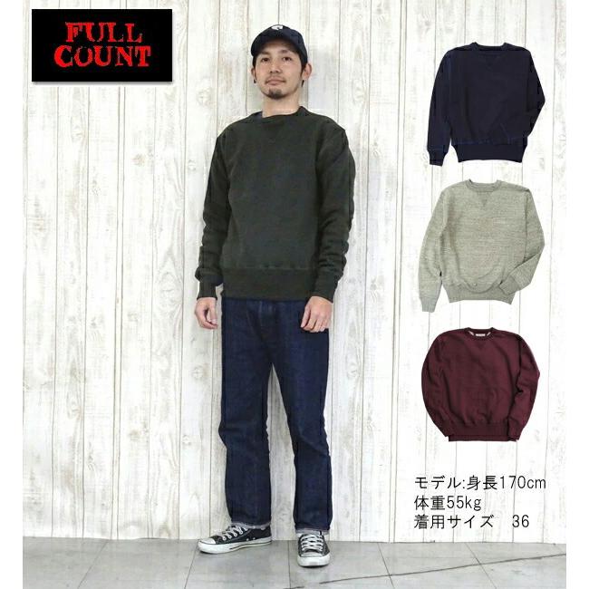 フルカウント FULL COUNT スウェット 3741トレーナー 吊り編み 両V