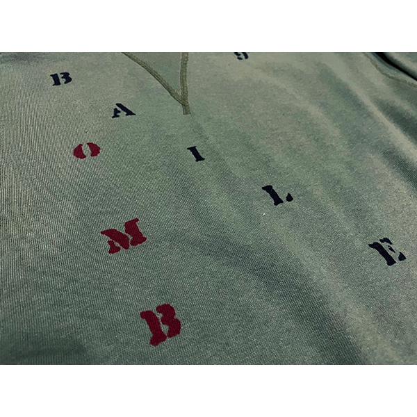 ウエアハウス WAREHOUSE スウェット Lot 401 BAILEY 両面 多色プリント ロゴ セットインスリーブ トレーナー トップス 裏起毛 吊り編み 両V アメカジ メンズ | WAREHOUSE | 10