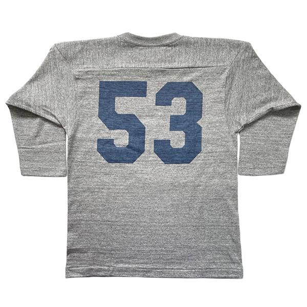 雰囲気抜群 ウエアハウス スカル柄 7分袖Tシャツ サイズ40 2枚セット WAREHOUSE（ウエアハウス） WAREHOUSE 7分袖 フットボールT Lot 4063