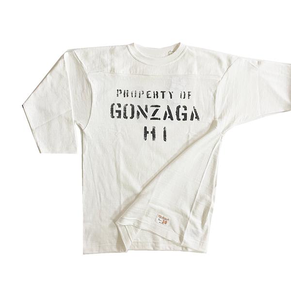 WAREHOUSE ウエアハウス 7分袖 フットボールT Lot 4063 GONZAGA WAREHOUSE ウエアハウス 7分袖 フットボールT Lot 4063 GONZAGA