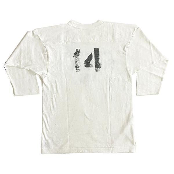 WAREHOUSE ウエアハウス 7分袖 フットボールT Lot 4063 GONZAGA WAREHOUSE ウエアハウス 7分袖 フットボールT Lot 4063 GONZAGA