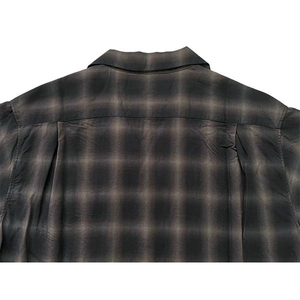 FULLCOUNT（フルカウント） オープンカラーシャツ 4100-4 Ombre Check