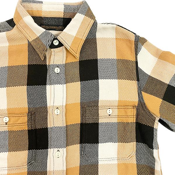フルカウント FULLCOUNT ネルシャツ 4106 Original Cotton Check Flannel Work Shirt ブロックチェック 長袖 アメカジ メンズ | FULLCOUNT | 13