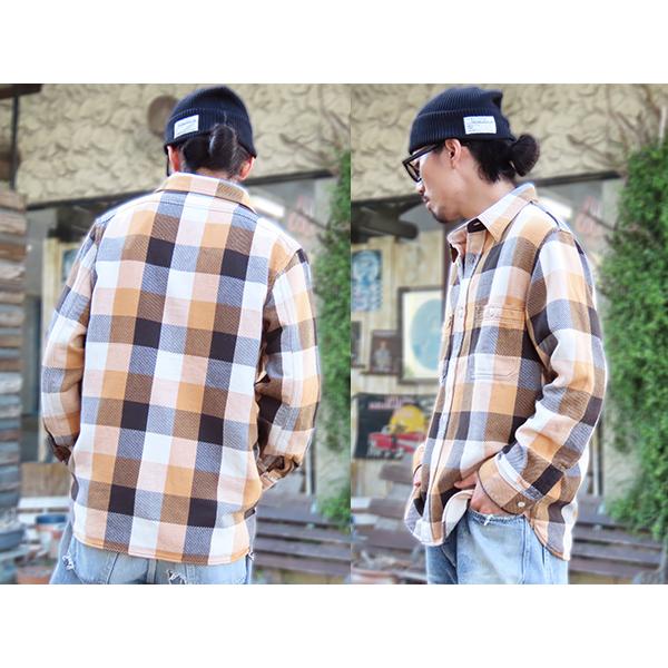 フルカウント FULLCOUNT ネルシャツ 4106 Original Cotton Check Flannel Work Shirt ブロックチェック 長袖 アメカジ メンズ | FULLCOUNT | 04