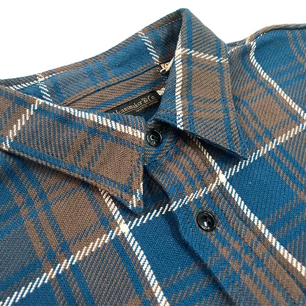 フルカウント FULLCOUNT ネルシャツ 4106 Original Cotton Check Flannel Work Shirt ブロックチェック 長袖 アメカジ メンズ | FULLCOUNT | 08