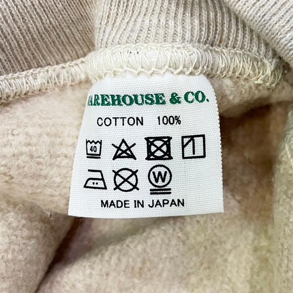 WAREHOUSE（ウエアハウス） スウェット パーカー Lot.450 NO.32 2本針