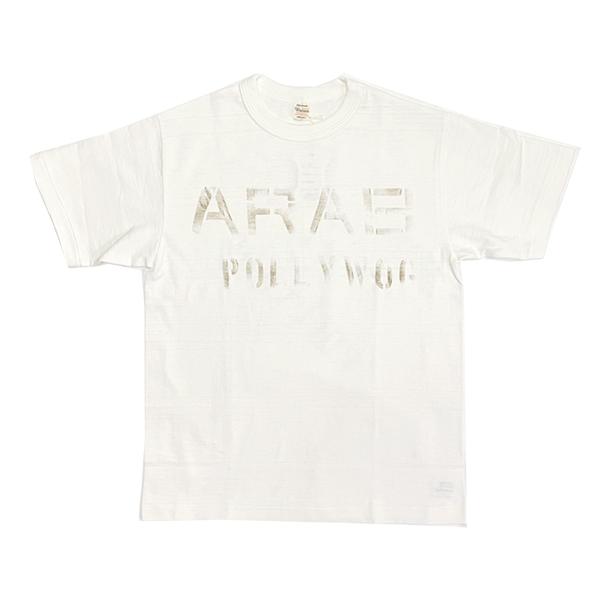 ウエアハウス WAREHOUSE Tシャツ Lot4601 ARAB 半袖 両面 ステンシル プリント TEE シャドウボーダー 未洗い ロゴ 綿 アメカジ メンズ 2025年 春夏 新作 | WAREHOUSE | 05