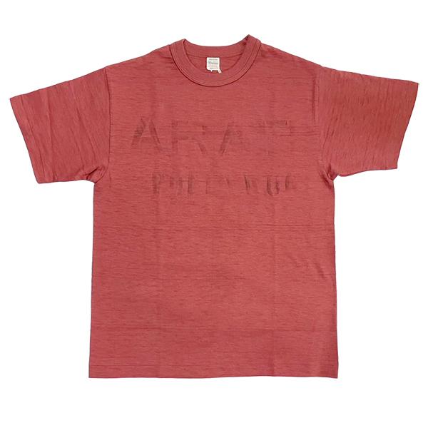 ウエアハウス WAREHOUSE Tシャツ Lot4601 ARAB 半袖 両面 ステンシル プリント TEE シャドウボーダー 未洗い ロゴ 綿 アメカジ メンズ 2025年 春夏 新作 | WAREHOUSE | 07