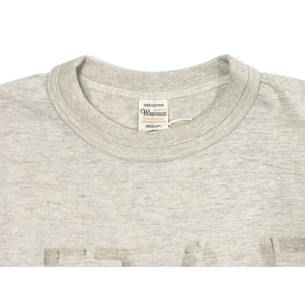 ウエアハウス WAREHOUSE Tシャツ Lot4601 ARAB 半袖 両面 ステンシル プリント TEE シャドウボーダー 未洗い ロゴ 綿 アメカジ メンズ 2025年 春夏 新作 | WAREHOUSE | 13
