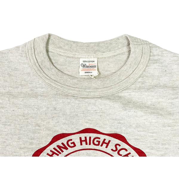 ウエアハウス WAREHOUSE Tシャツ Lot 4601 FULSHING 半袖 プリント TEE シャドウボーダー 未洗い ロゴ 綿 アメカジ ヴィンテージ メンズ 2025年 春夏 新作 | WAREHOUSE | 13