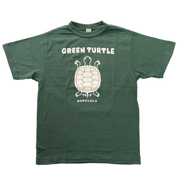 WAREHOUSE（ウエアハウス） WAREHOUSE Tシャツ Lot 4601 GREEN TURTLE