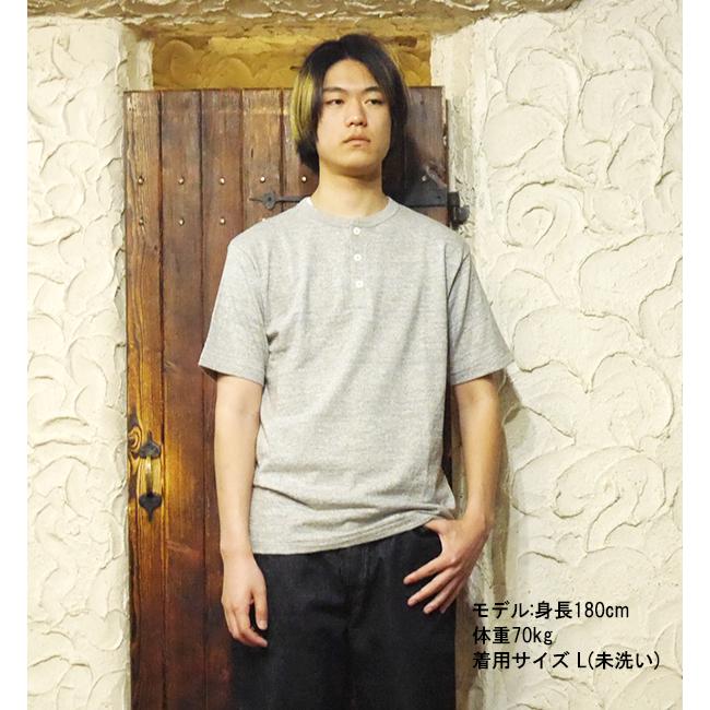 WAREHOUSE ウエアハウス Tシャツ Lot 4601 ヘンリーネック 半袖 WAREHOUSE ウエアハウス Tシャツ Lot 4601 ヘンリーネック 半袖