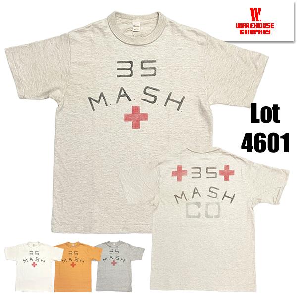 WAREHOUSE（ウエアハウス） WAREHOUSE Tシャツ Lot 4601 M.A.S.H. 半袖