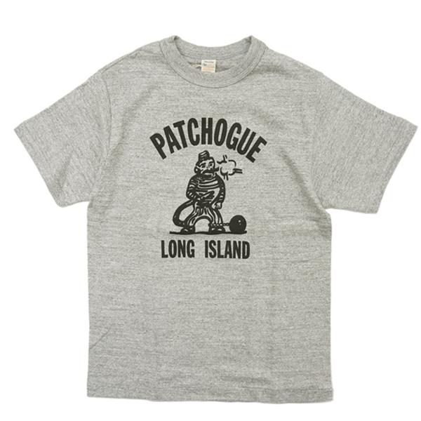 ウエアハウス WAREHOUSE Tシャツ Lot 4601 PATCHOGUE 半袖 カットソー プリント シャドーボーダー アメカジ メンズ 春夏 新作 日本製　2023年　新作｜ragtim-store｜10