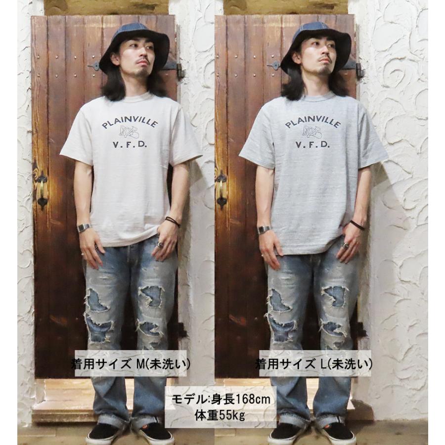 ウエアハウス Lot 4601 両面プリントTシャツ L WAREHOUSE ウエアハウス Tシャツ Lot 4601 PLAINVILLE 半袖 鷹
