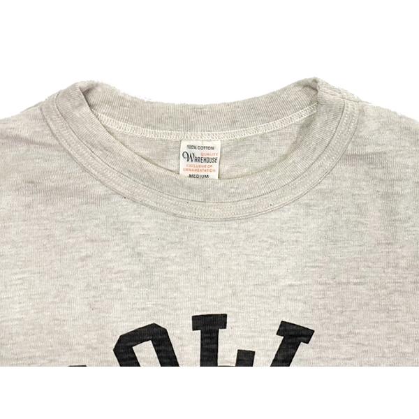 ウエアハウス WAREHOUSE Tシャツ Lot 4601 ROLLA 半袖 ブルドック 犬 プリント TEE シャドウボーダー 未洗い ロゴ 綿 アメカジ メンズ 2025年 春夏 新作 | WAREHOUSE | 18