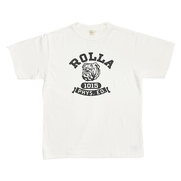 ウエアハウス WAREHOUSE Tシャツ Lot 4601 ROLLA 半袖 ブルドック 犬 プリント TEE シャドウボーダー 未洗い ロゴ 綿 アメカジ メンズ 2025年 春夏 新作 | WAREHOUSE | 07