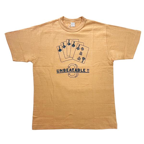 ウエアハウス WAREHOUSE Tシャツ Lot 4601 UNBEATABLE トランプ 半袖 プリント 未洗い アメカジ メンズ 正規品 | WAREHOUSE | 15