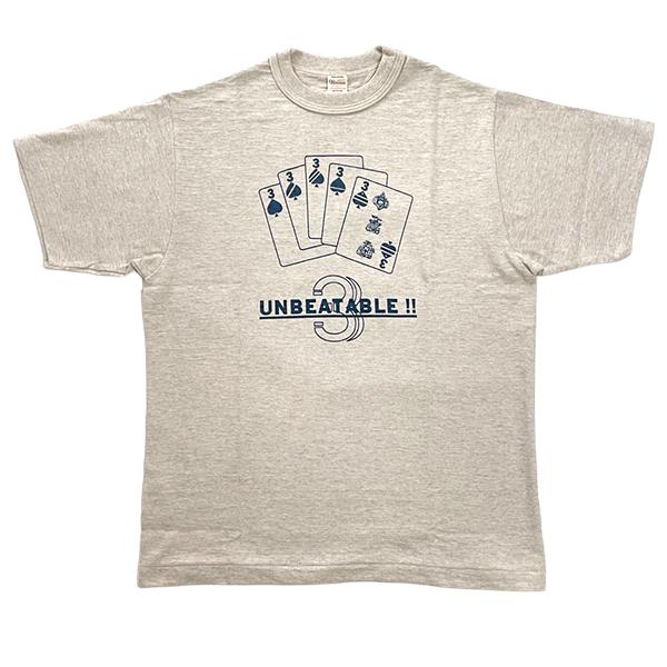 ウエアハウス WAREHOUSE Tシャツ Lot 4601 UNBEATABLE トランプ 半袖 プリント 未洗い アメカジ メンズ 正規品 | WAREHOUSE | 07
