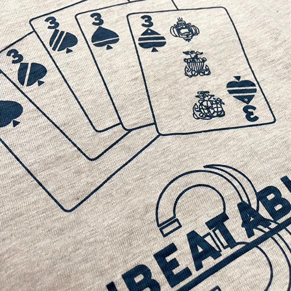 ウエアハウス WAREHOUSE Tシャツ Lot 4601 UNBEATABLE トランプ 半袖 プリント 未洗い アメカジ メンズ 正規品 | WAREHOUSE | 10