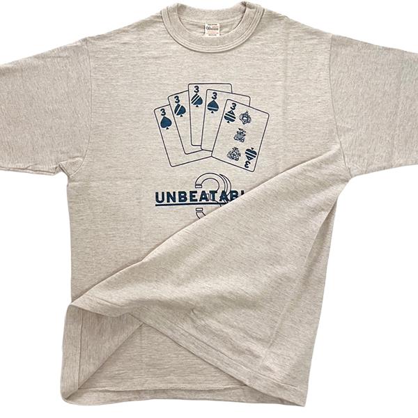 ウエアハウス WAREHOUSE Tシャツ Lot 4601 UNBEATABLE トランプ 半袖 プリント 未洗い アメカジ メンズ 正規品 | WAREHOUSE | 11
