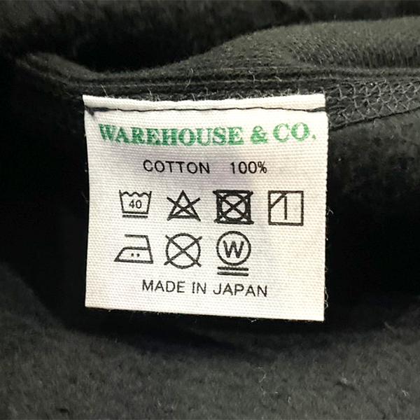 ウエアハウス WAREHOUSE リバースウィーブ スウェット Lot 484 CENTRAL パーカー フード ミリタリー 裏起毛 綿 未洗い ヴィンテージ アメカジ 正規品 メンズ | WAREHOUSE | 13