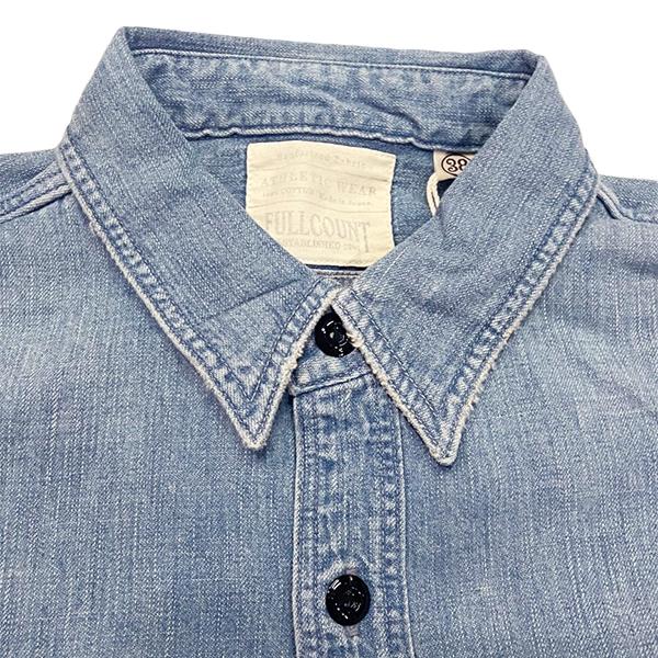 FULLCOUNT（フルカウント） デニム ワークシャツ 4890HW-24 Denim Work