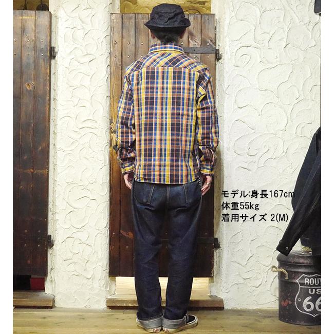 【UES】ウエス ヘビーネルシャツ フランネルワークシャツ チェック柄 コットン UES】ウエス ヘビーネルシャツ フランネルワークシャツ チェック