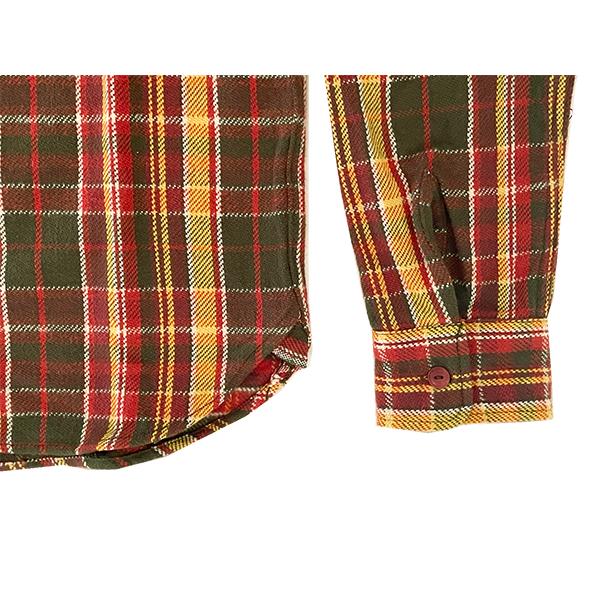 UESチェック柄ネルシャツセット UES ウエス ヘビーネルシャツ 502452 FLANNEL SHIRTS ネルシャツ
