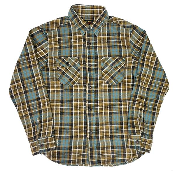 UES（ウエス） スラブネルシャツ 502554 FLANNEL SHIRTS ネルシャツ
