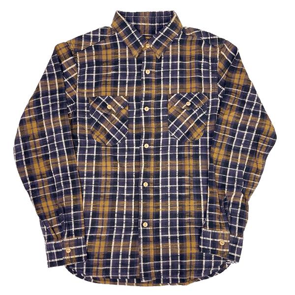 UES（ウエス） スラブネルシャツ 502554 FLANNEL SHIRTS ネルシャツ
