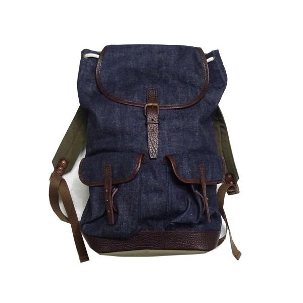 90年代ハウスタグ EVIS デニム バックパック リュック 90年代ハウスタグ EVIS デニム バックパック リュック - メルカリ