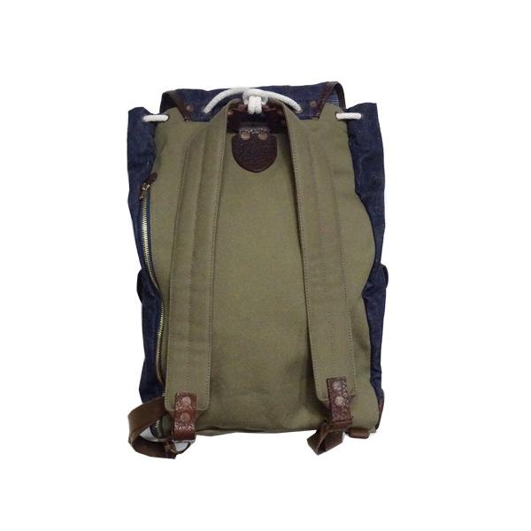 極美品　warehouse デニムバックパック WAREHOUSE ウエアハウス ウェアハウス Lot 5211 DENIM BACKPACK