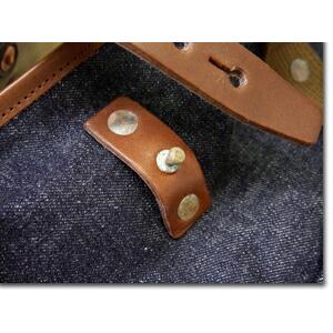 ウエアハウス　デニム レザー トートバッグ 大容量 ウエアハウス デニム レザー トートバッグ 大容量 ウエアハウス