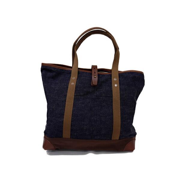 ウエアハウスデニム レザー トートバッグ WAREHOUSE ウエアハウス デニムトートバッグ Lot 5212 DENIM
