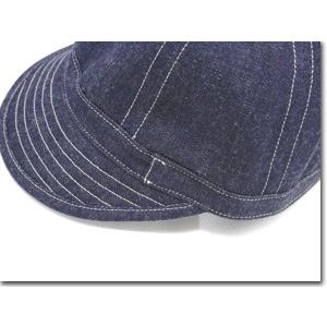 ウエアハウス WAREHOUSE 帽子 デニムキャップ Lot 5242 DENIM CAP ベースボールキャップ ミリタリー ヴィンテージ デイジーメイハット 米軍 メンズ インディゴ｜ragtim-store｜10