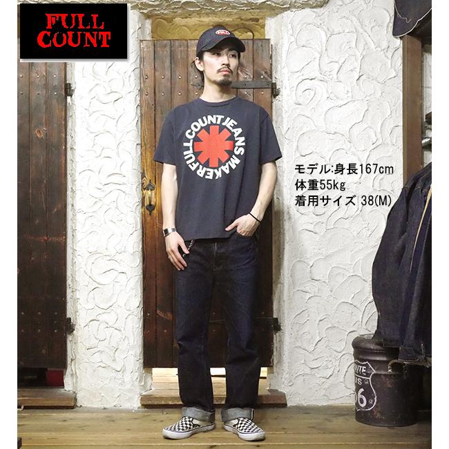 フルカウント FULL COUNT Tシャツ 5500PT-5 JEANS MAKERS 半袖 プリント ロゴ カットソー TEE 綿100％ BD糸 メンズ アメカジ 日本製 2024年 春夏 新作｜ragtim-store｜04