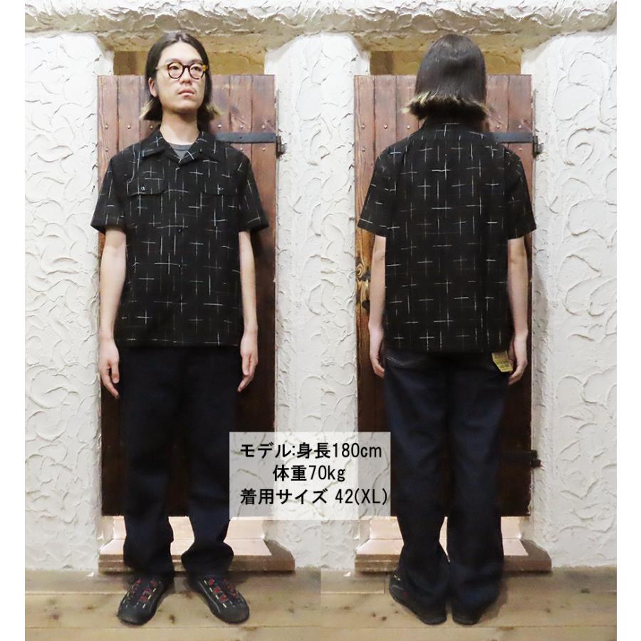 本日限定セール中Schott 刺繍 JAPAN柄 和風 開襟シャツ 黒 Lサイズ 本日限定セール中Schott 刺繍 JAPAN柄 和風 開襟シャツ 黒 L